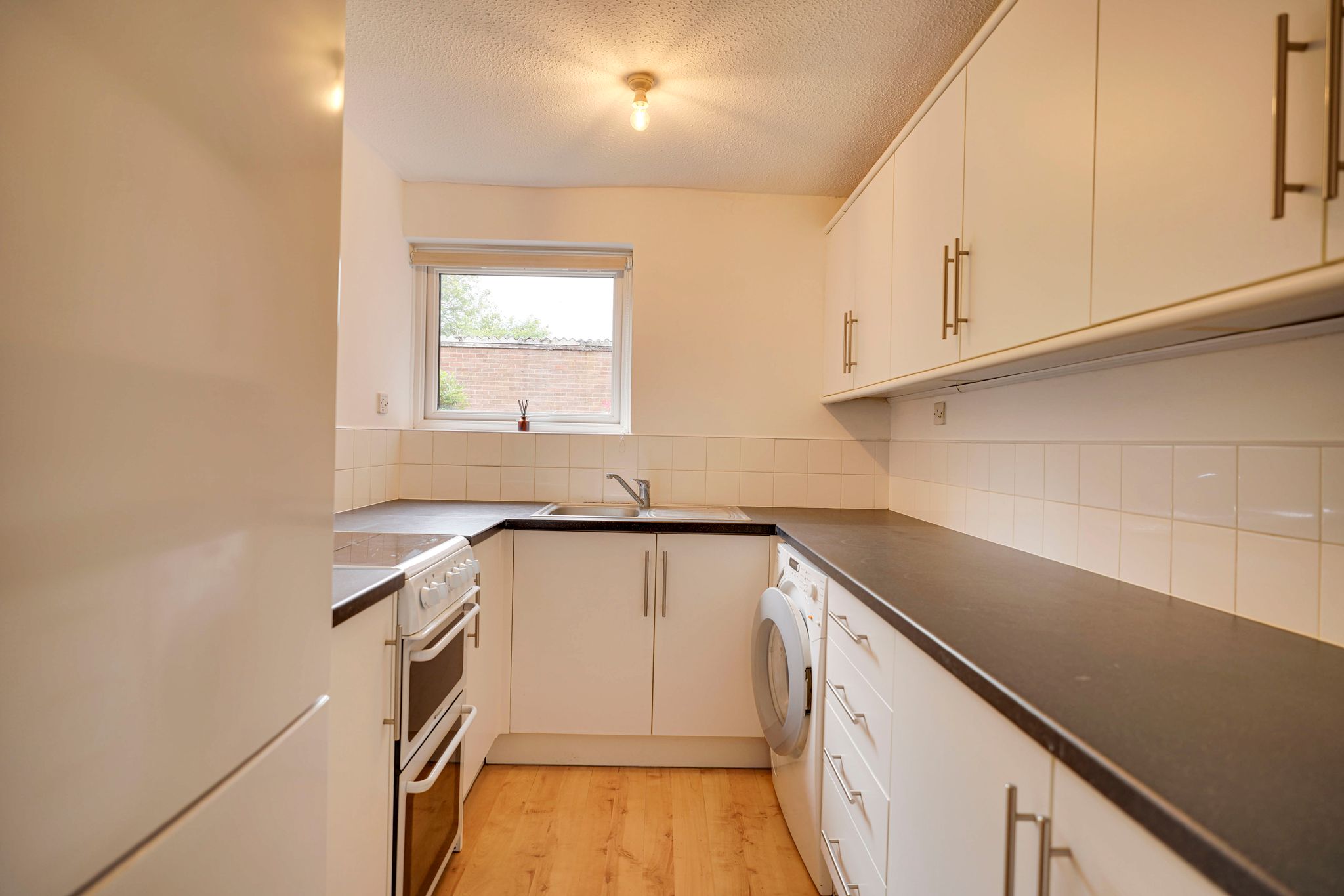 Flat Hadham Road in East Hertfordshire