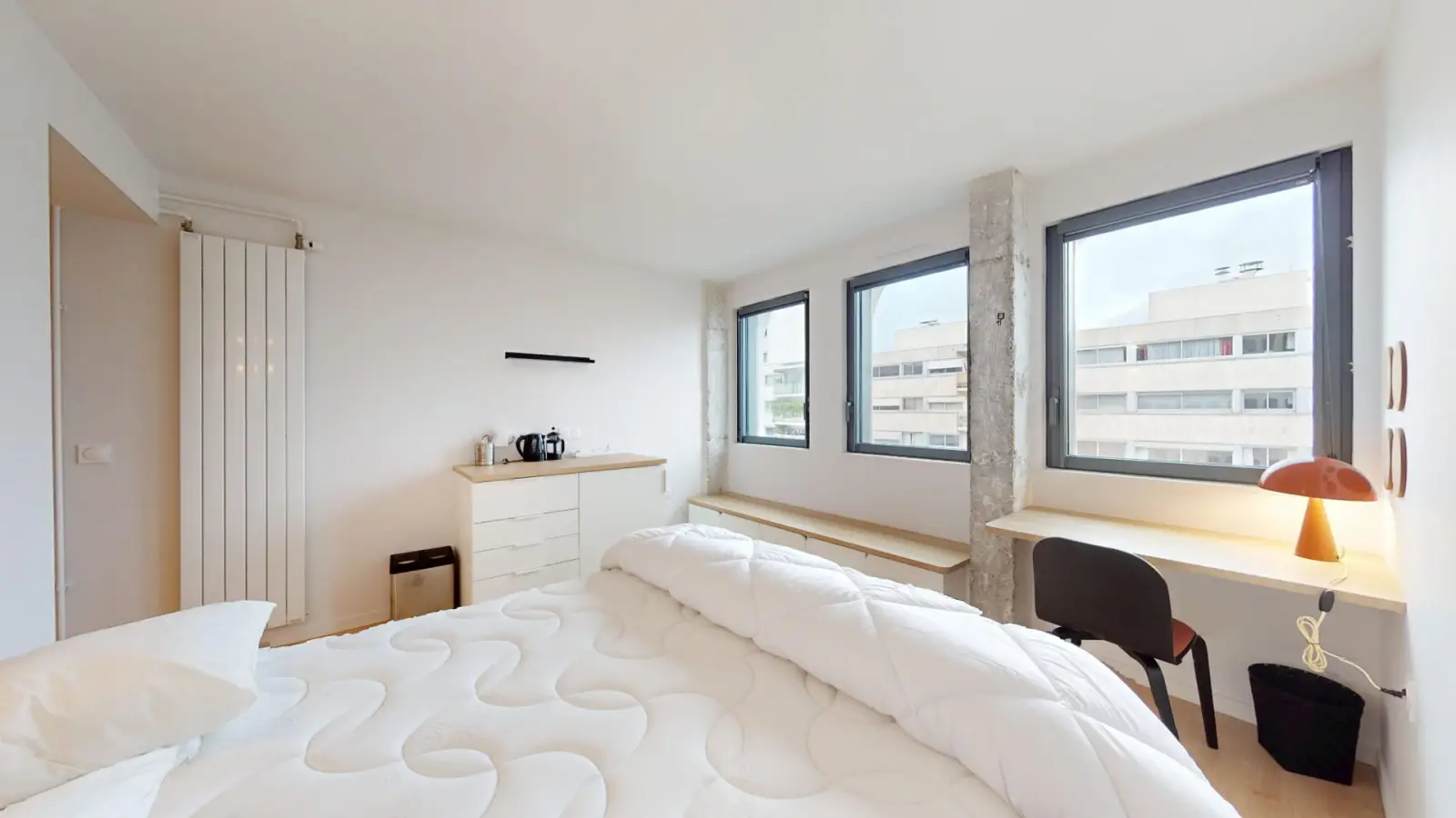 Chambre Square Charles Laurent à Paris