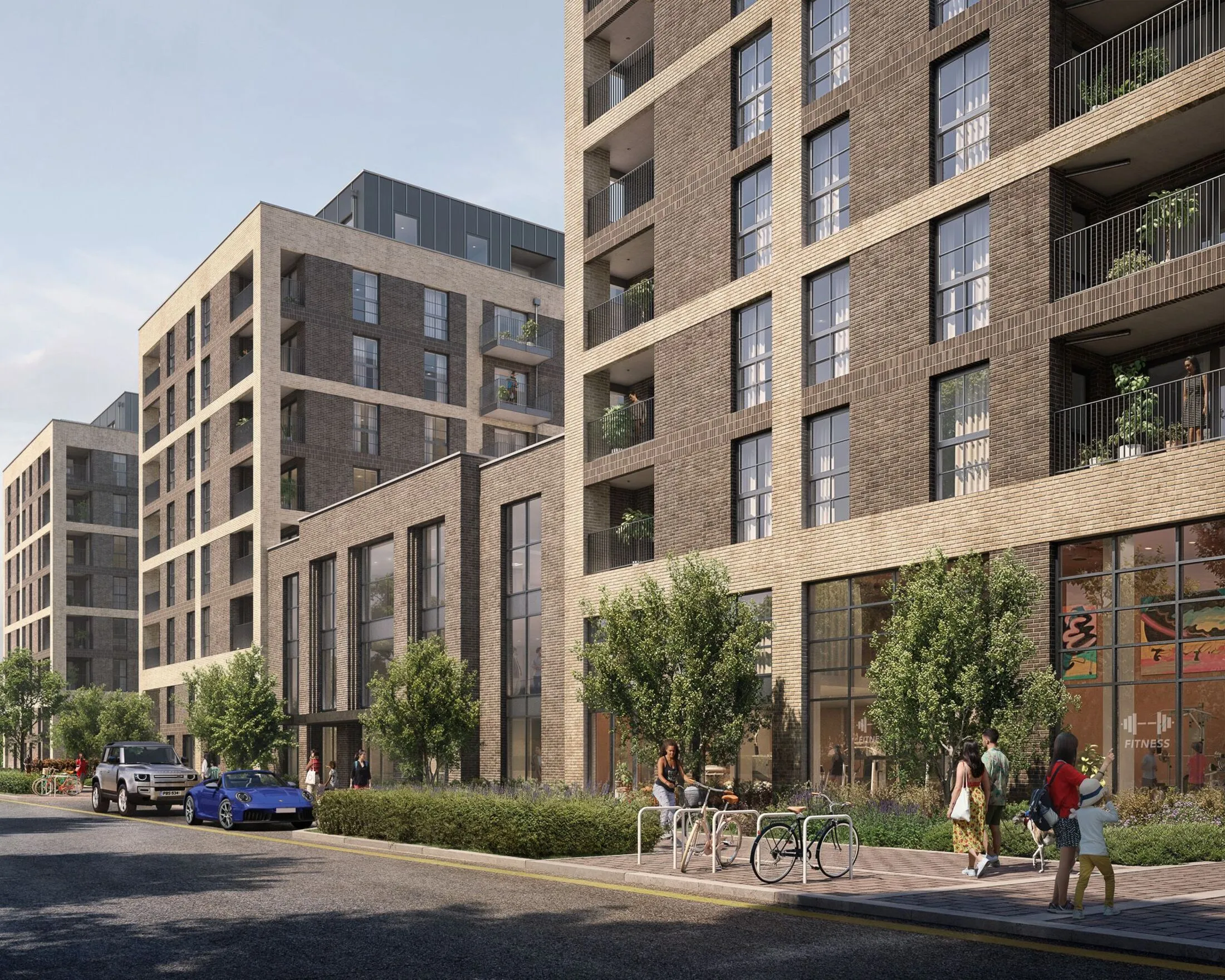Flat Printing House Lane in Greater London