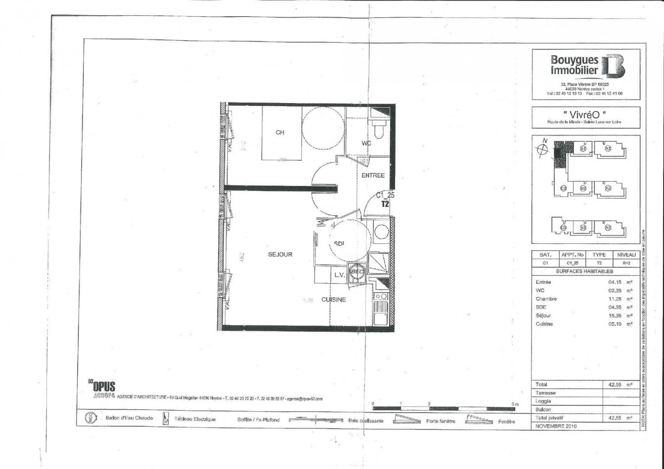 Appartement Rue du Plessis Maillard à Sainte-Luce-sur-Loire
