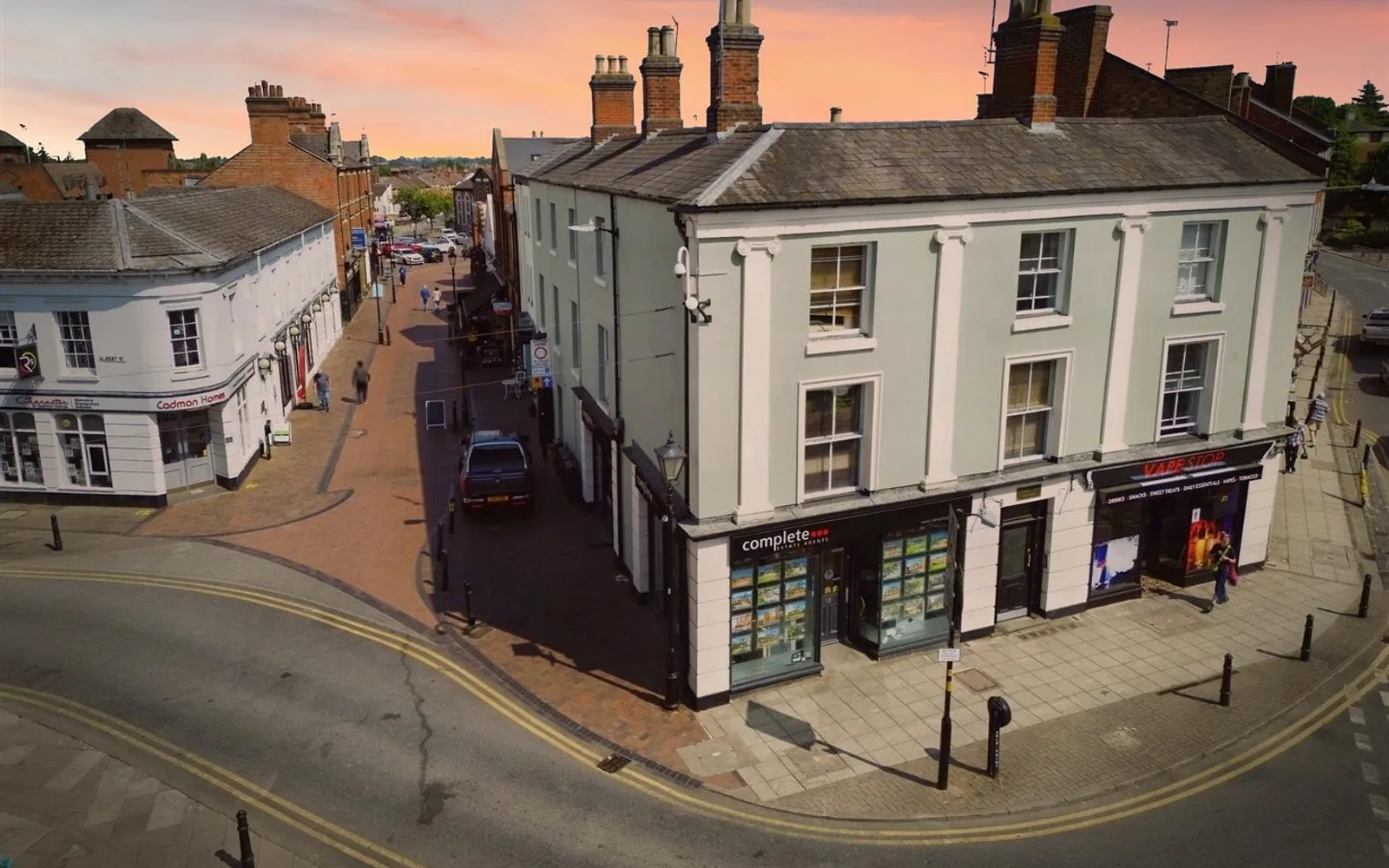 Flat Church Street in Rugby