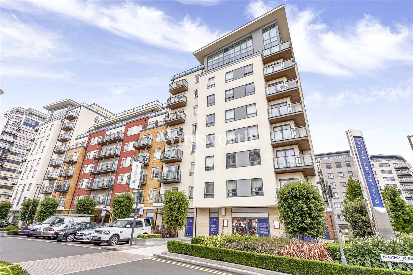 Flat Heritage Avenue in Greater London
