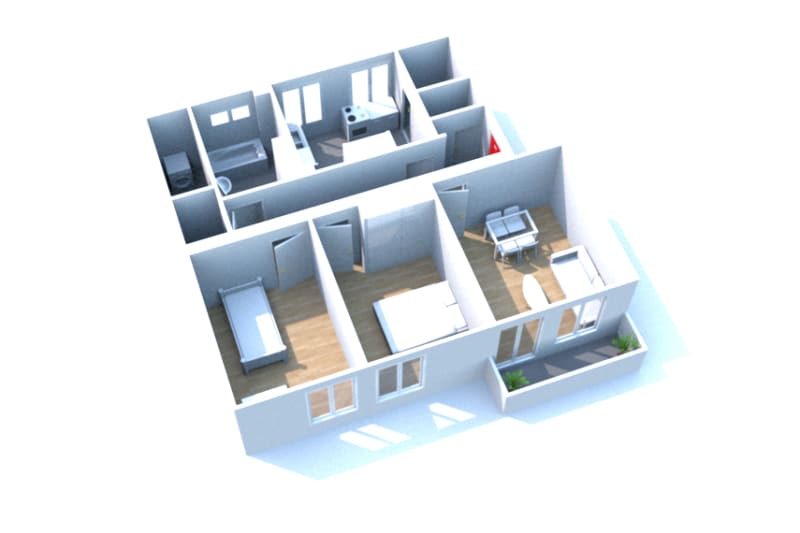 Appartement Rue André Dudot à Le Havre
