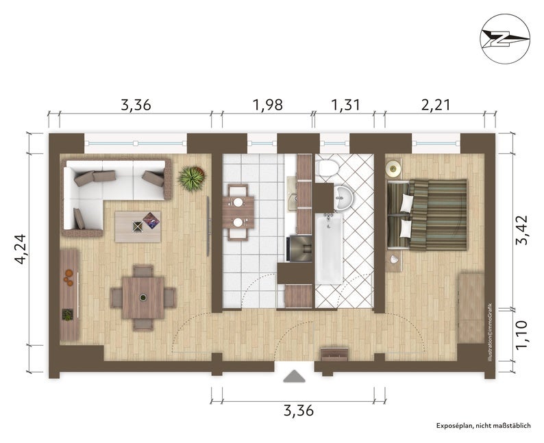 Wohnung Am Stadtrand in Hoyerswerda
