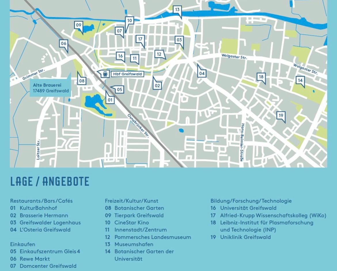 Wohnung Alte Brauerei in Greifswald