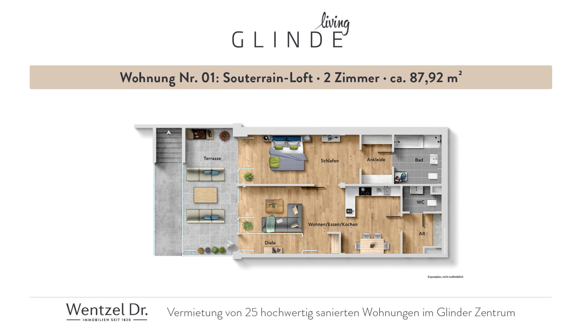 Wohnung Mühlenstraße in Glinde