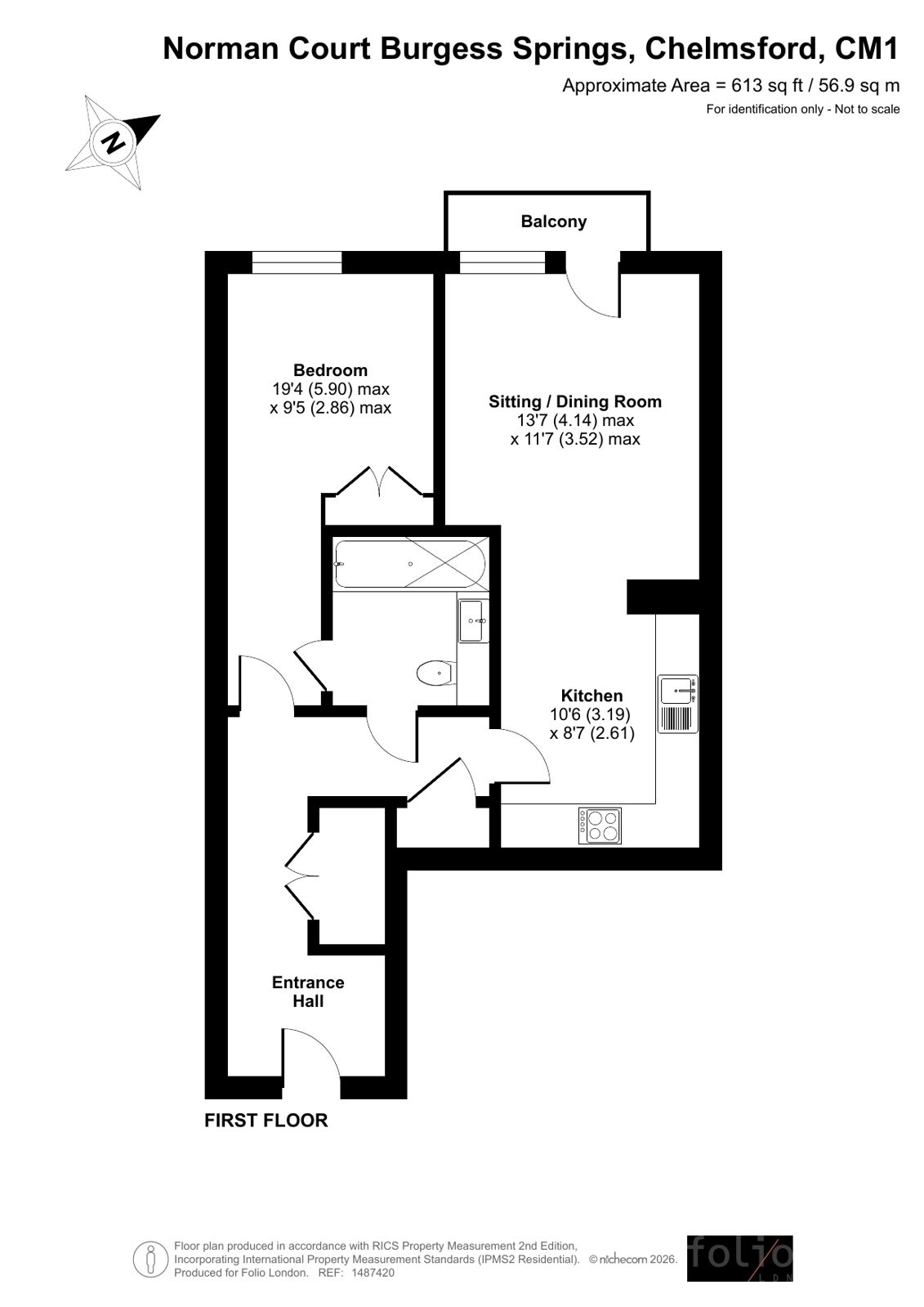 Flat Burgess Springs in Chelmsford