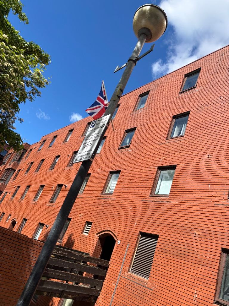 Flat Cowcaddens Road in Glasgow