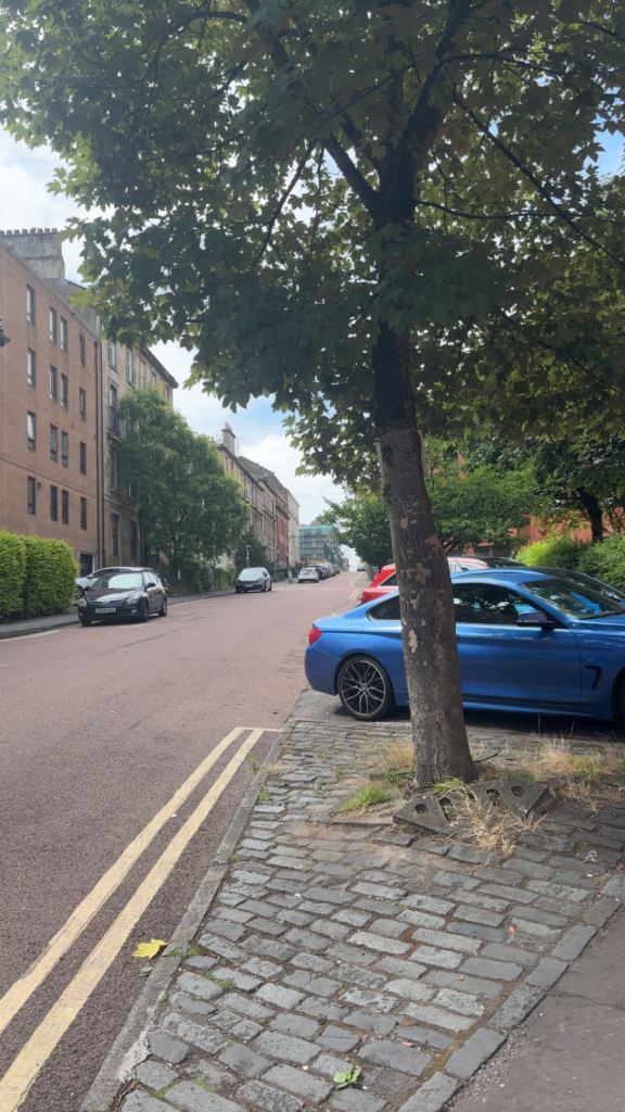 Flat Cowcaddens Road in Glasgow