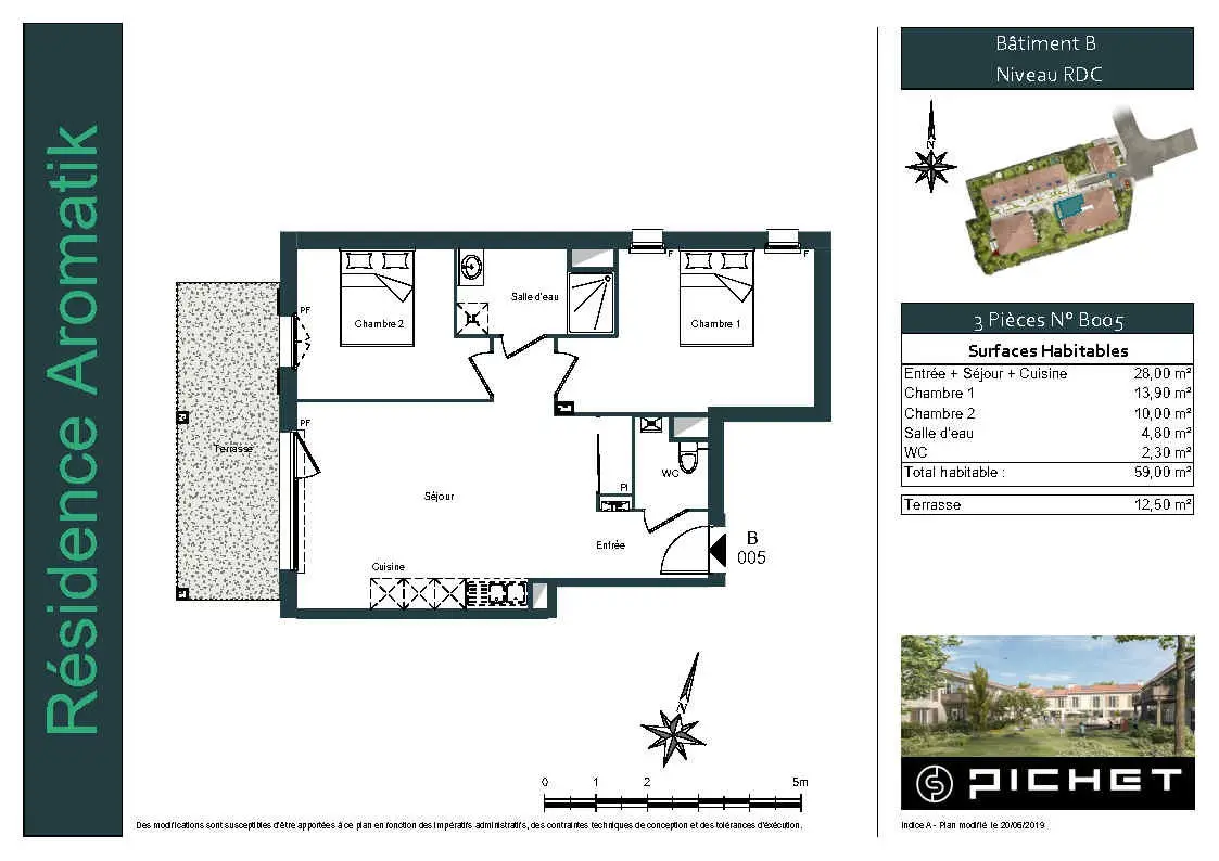 Flat Rue Fabian in Toulouse