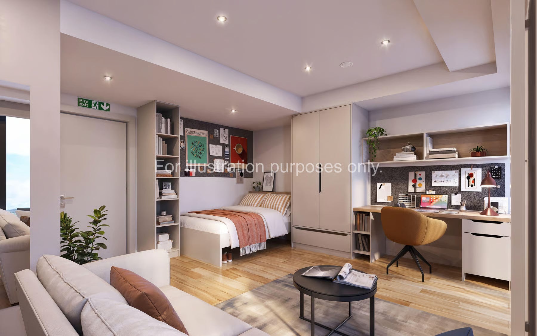 Flat Renfield Street in Glasgow