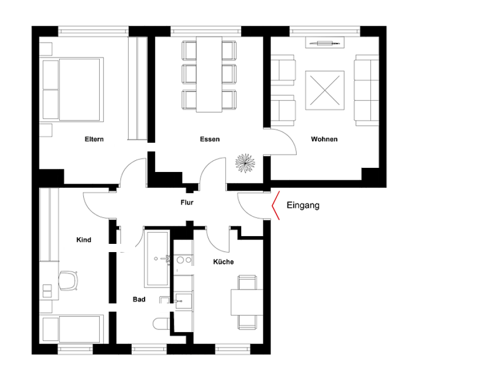 Wohnung Straße der Jugend in Altenpleen