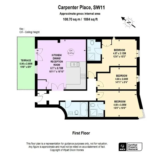 Flat Carpenter's Place in Greater London