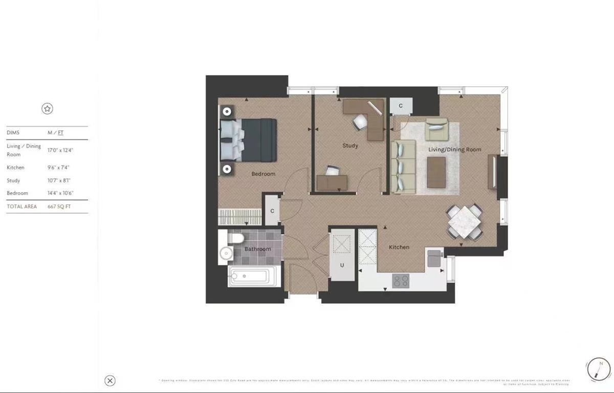 Flat Great Sutton Street in Greater London