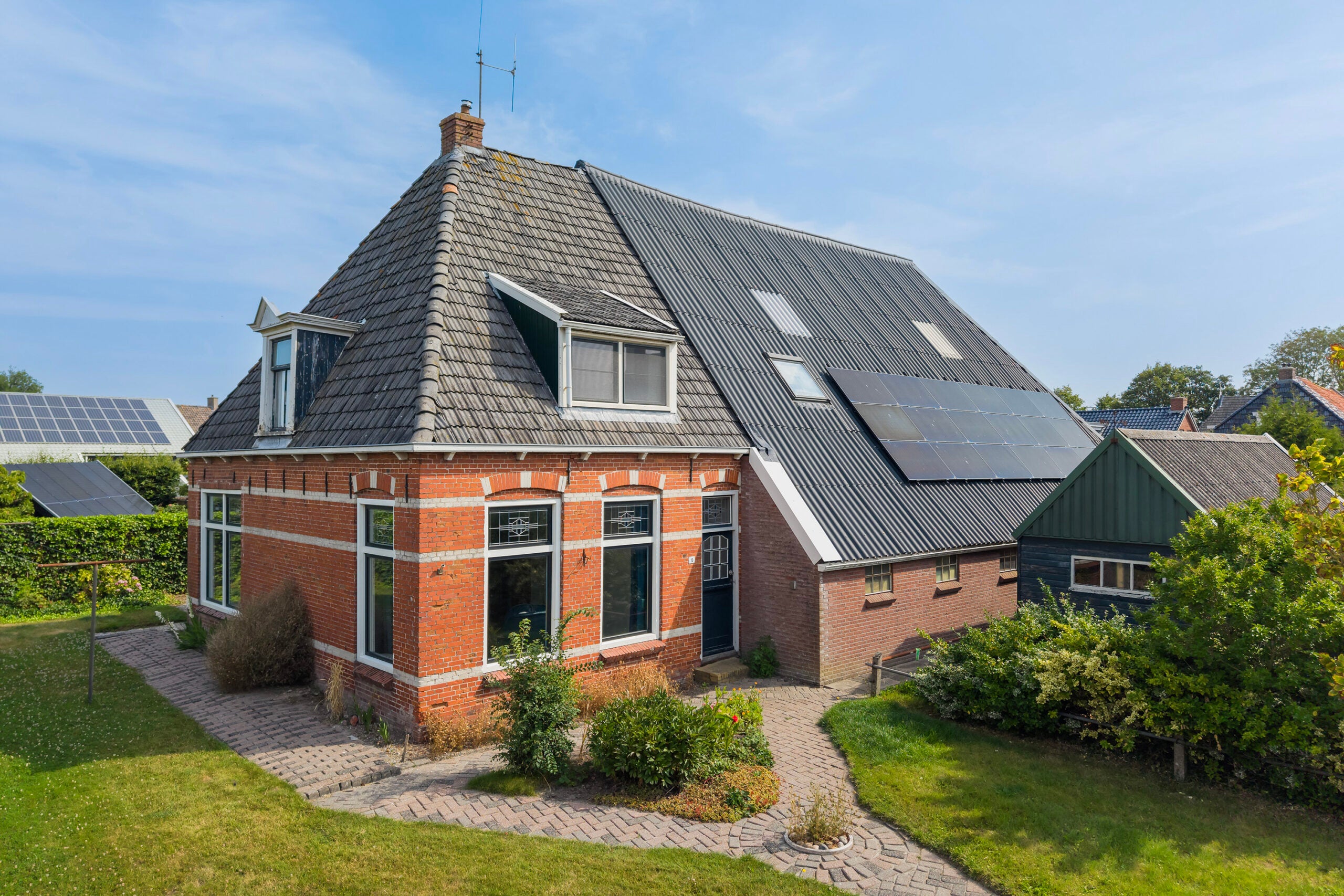 Huis Unemastraat 10 in Blije