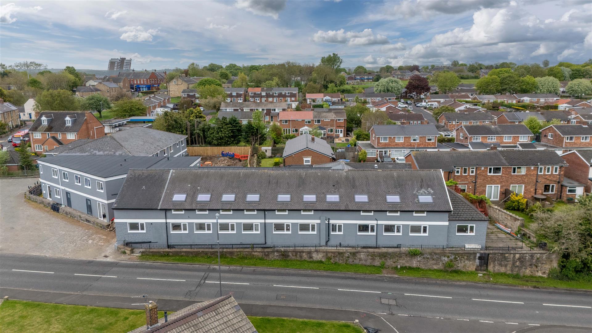 Flat Burn Road in Gateshead