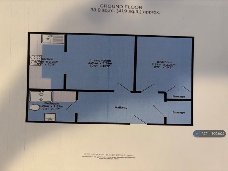 Flat Wain Avenue in Chesterfield