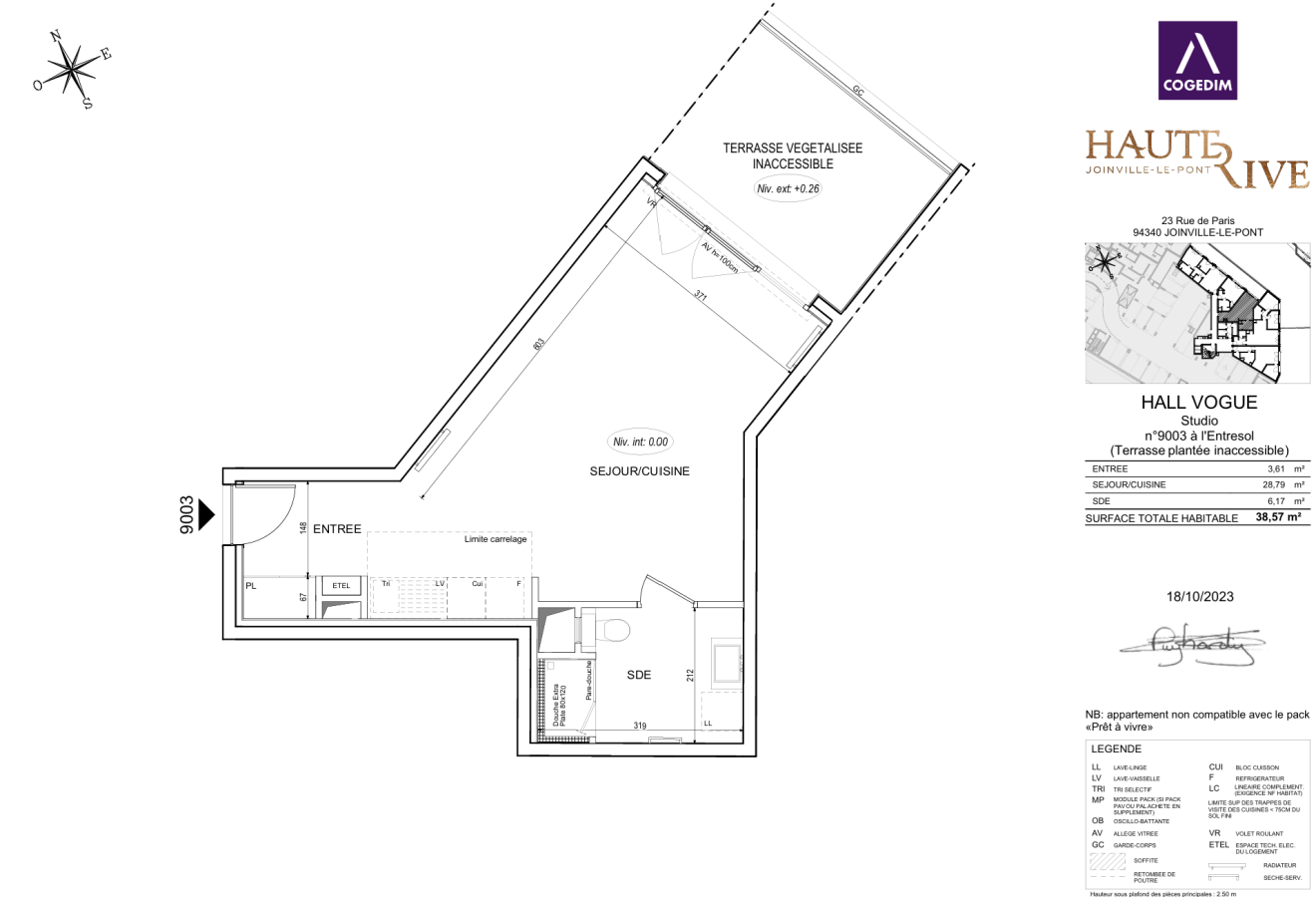 Appartement Rue de Paris à Joinville-le-Pont