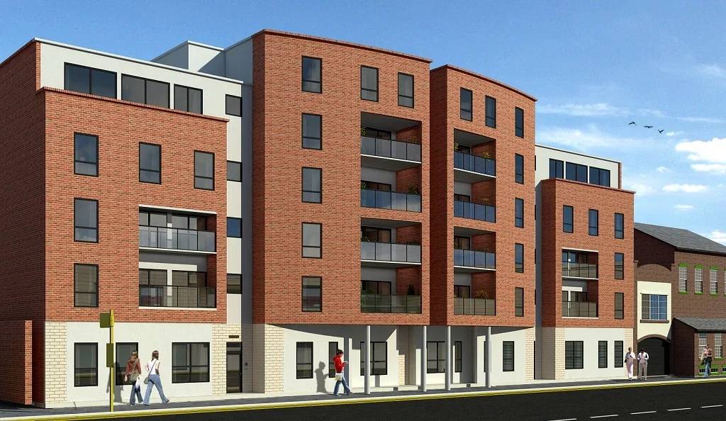Flat Epworth Street in Liverpool
