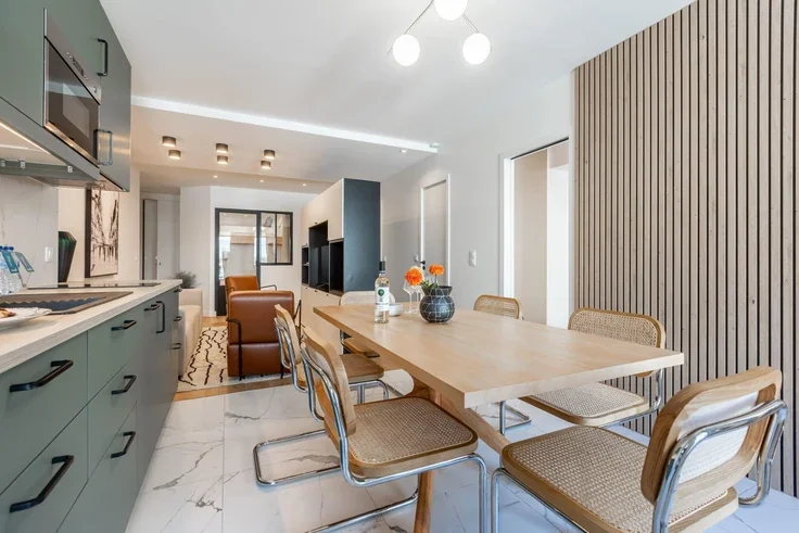 Flat Rue Cauchois in Paris