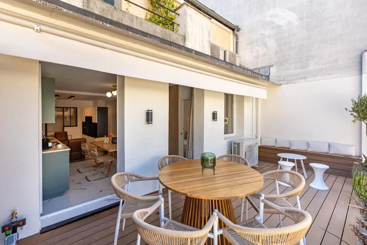 Flat Rue Cauchois in Paris