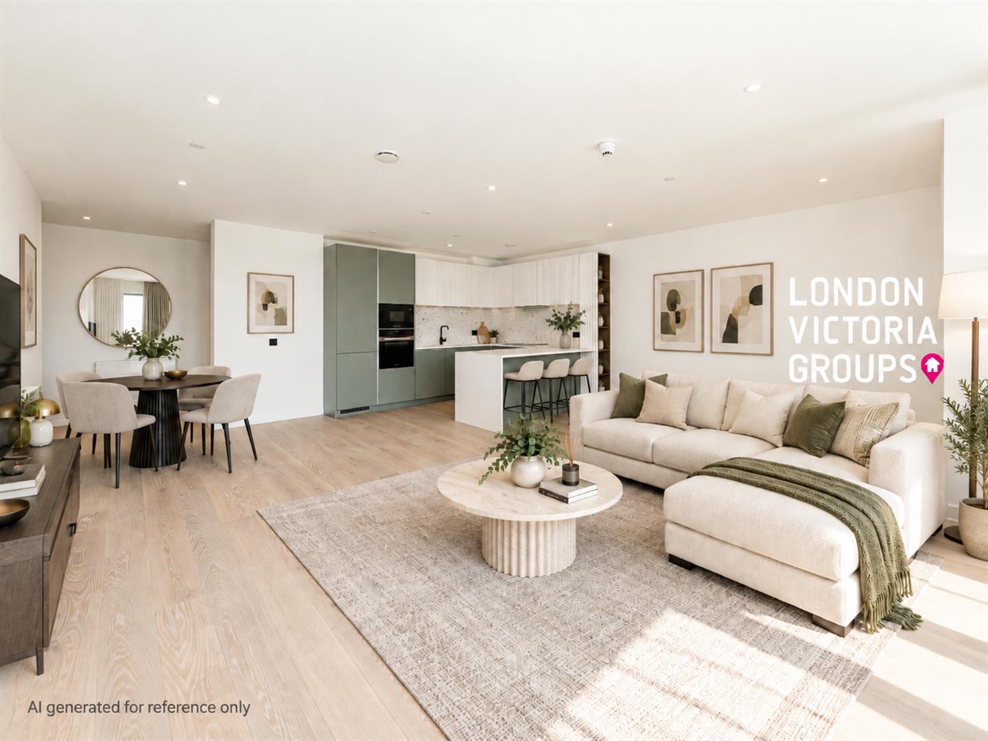 Flat Dymock Street in Greater London