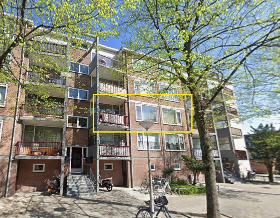 Appartement Anske Lammingastraat 11 in Amsterdam