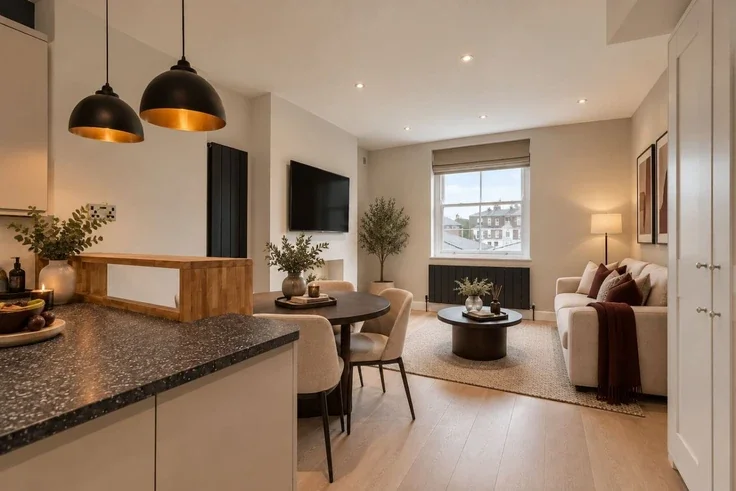 Flat Harvist Road in Greater London