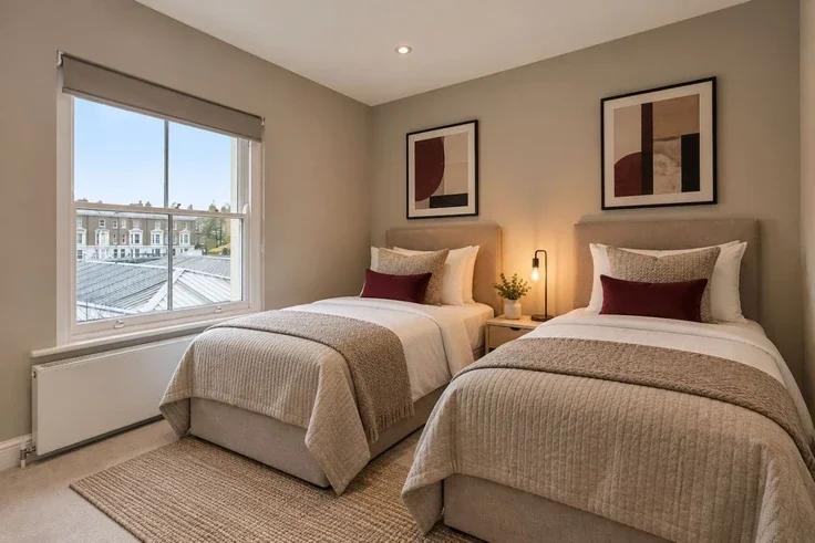 Flat Harvist Road in Greater London
