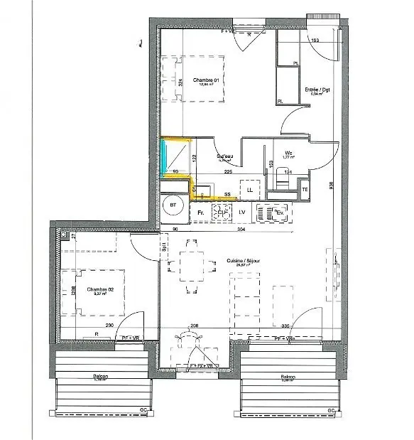 Flat Allée du Petit Mestey in Gujan-Mestras