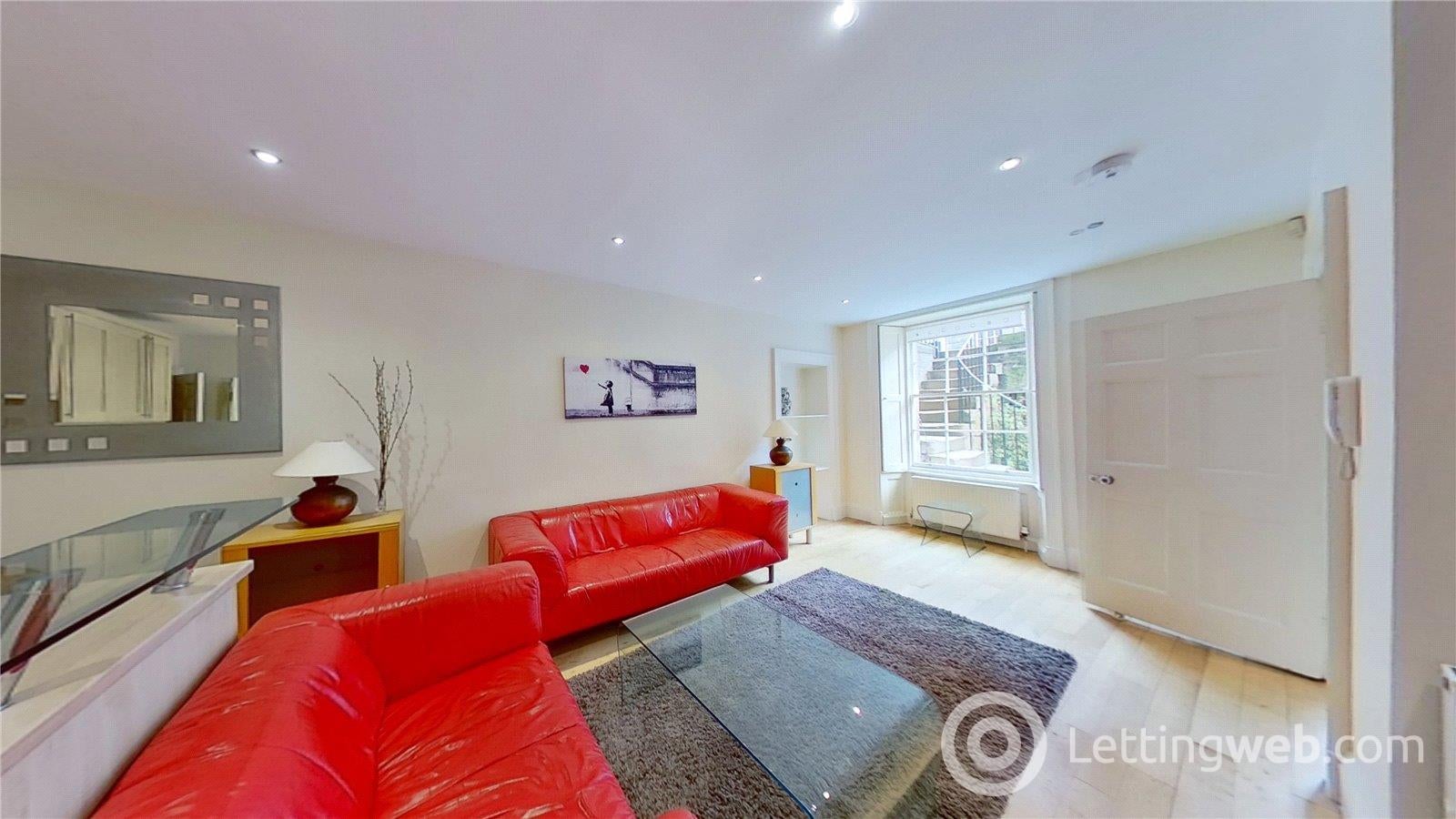 Flat Alva Street in Edinburgh