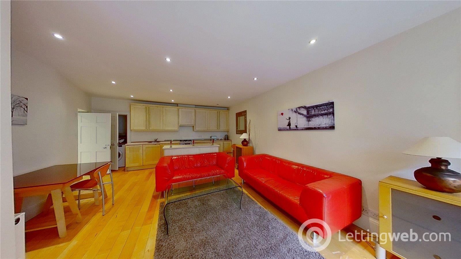 Flat Alva Street in Edinburgh