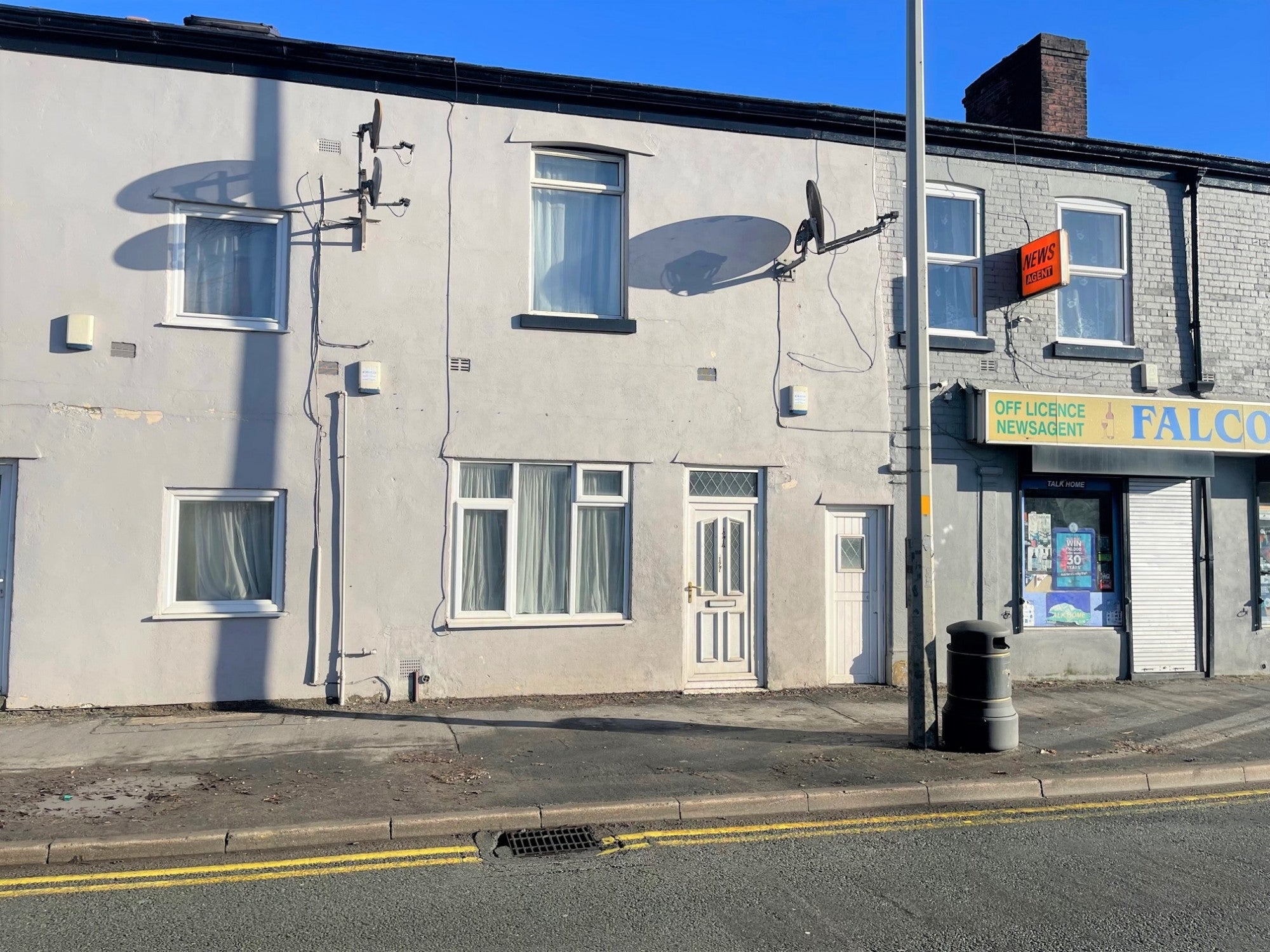 Flat London Road in Preston