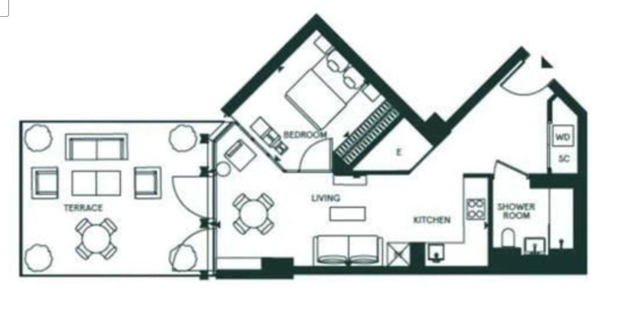 Flat Earl Street in Greater London