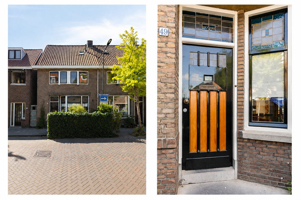 Huis Graaf Florisstraat 49 in Schiedam