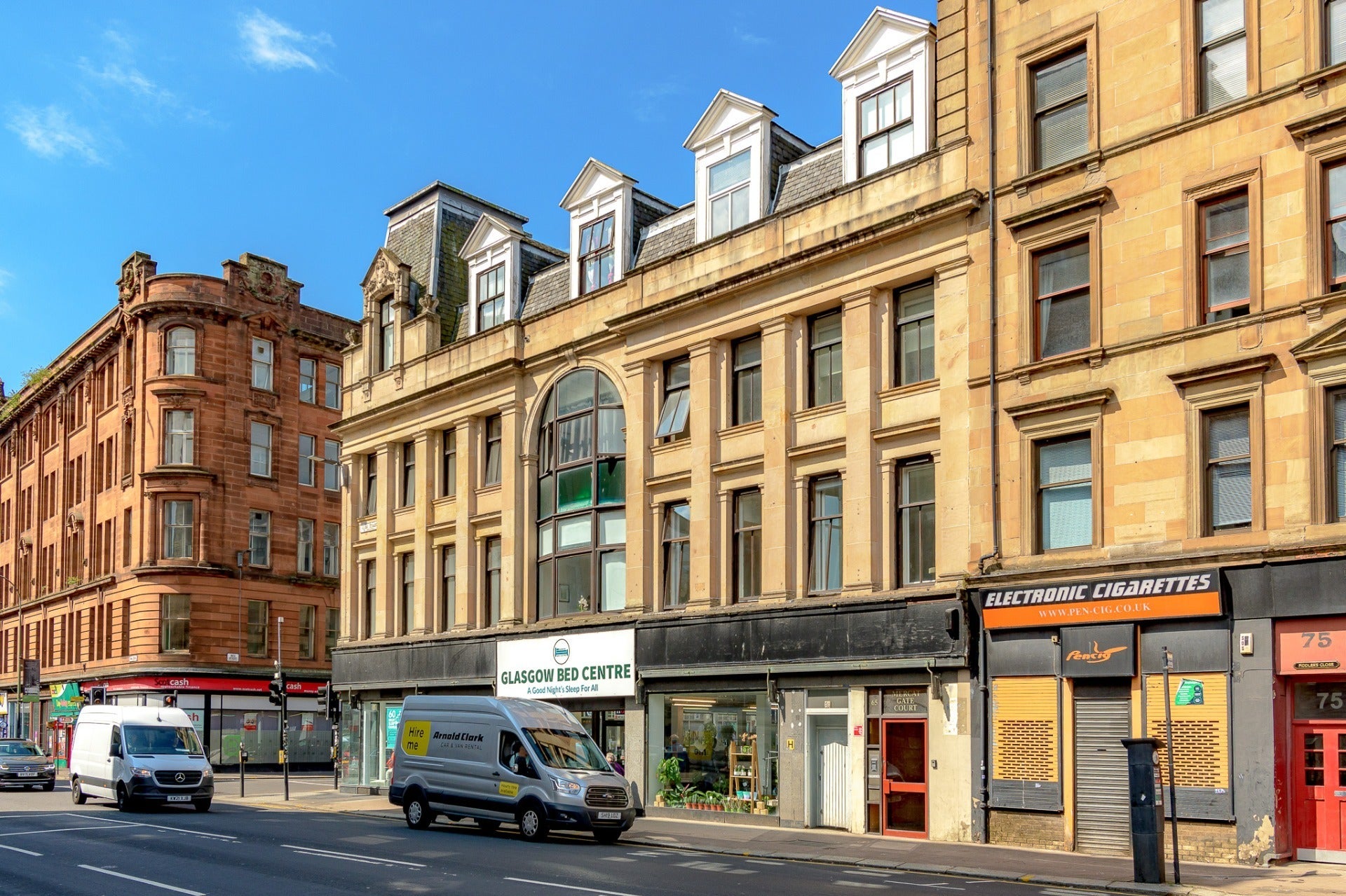 Flat High Street in Glasgow