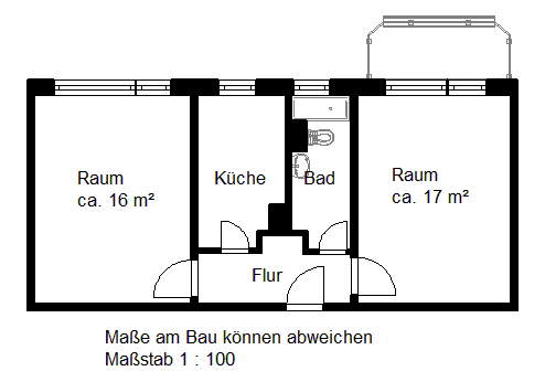 Wohnung Philipp-Reis-Straße in Halle (Saale)