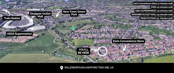 House Whitewillow Close in Ashford