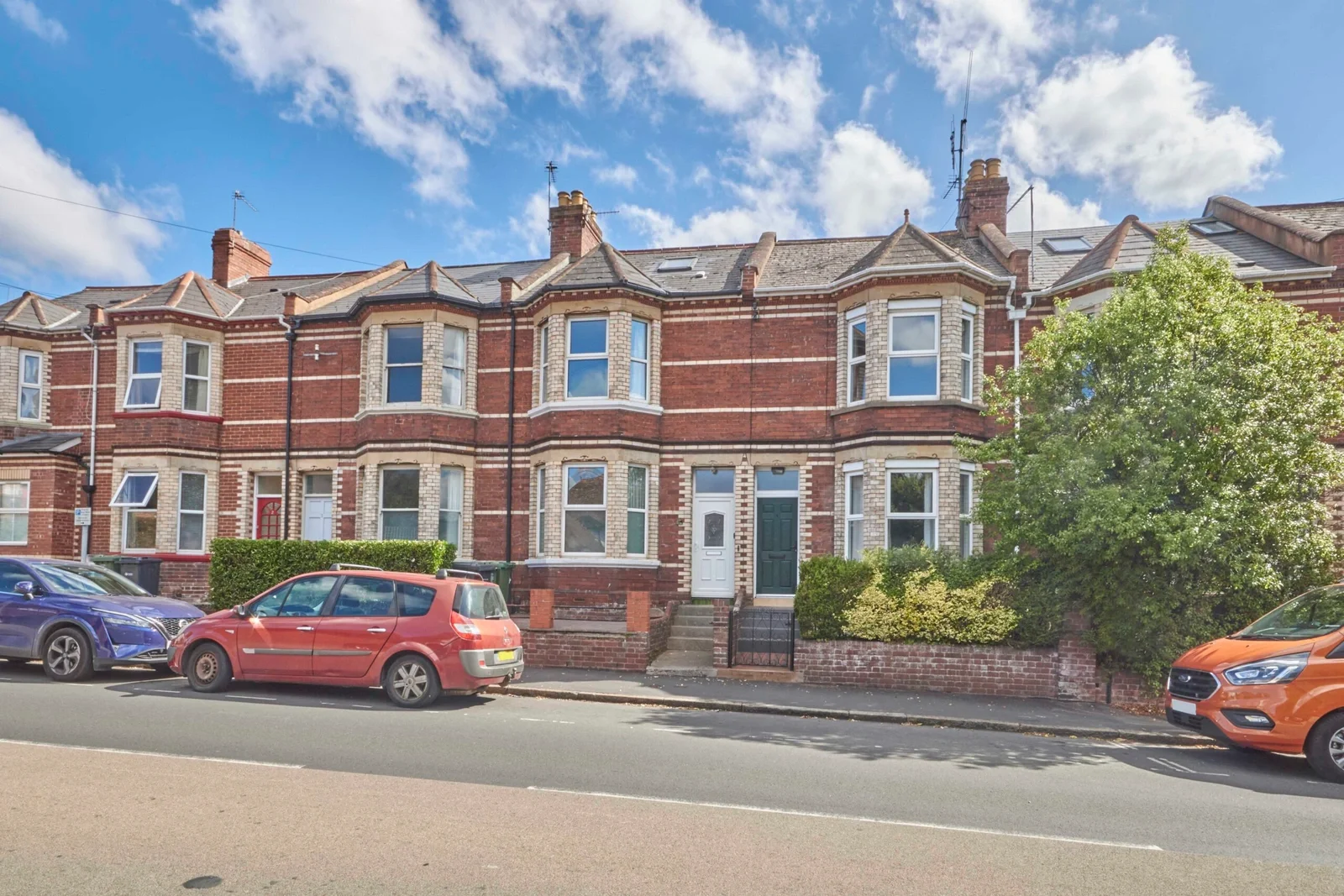 House Barrack Road in Exeter