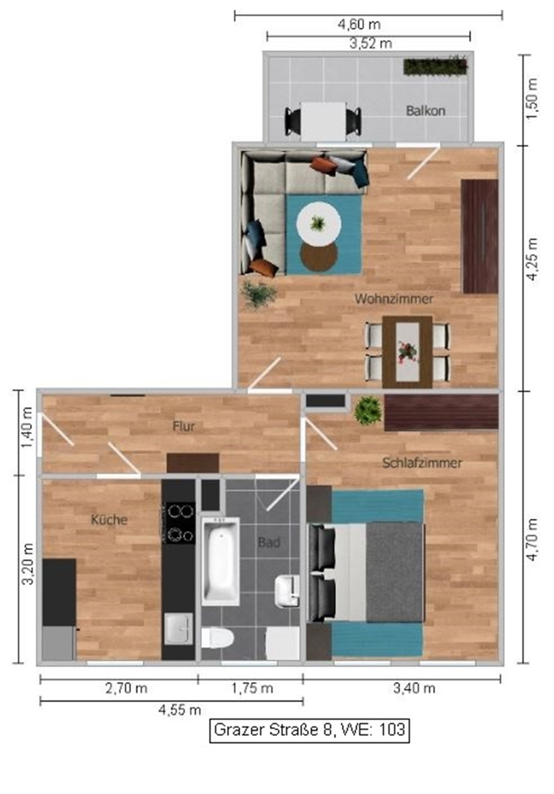 Wohnung Grazer Straße in Spremberg