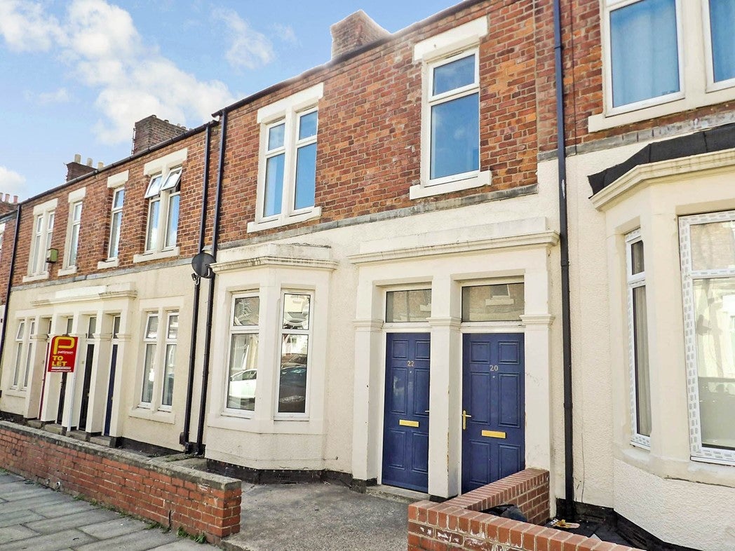 Flat Selbourne Street in South Tyneside