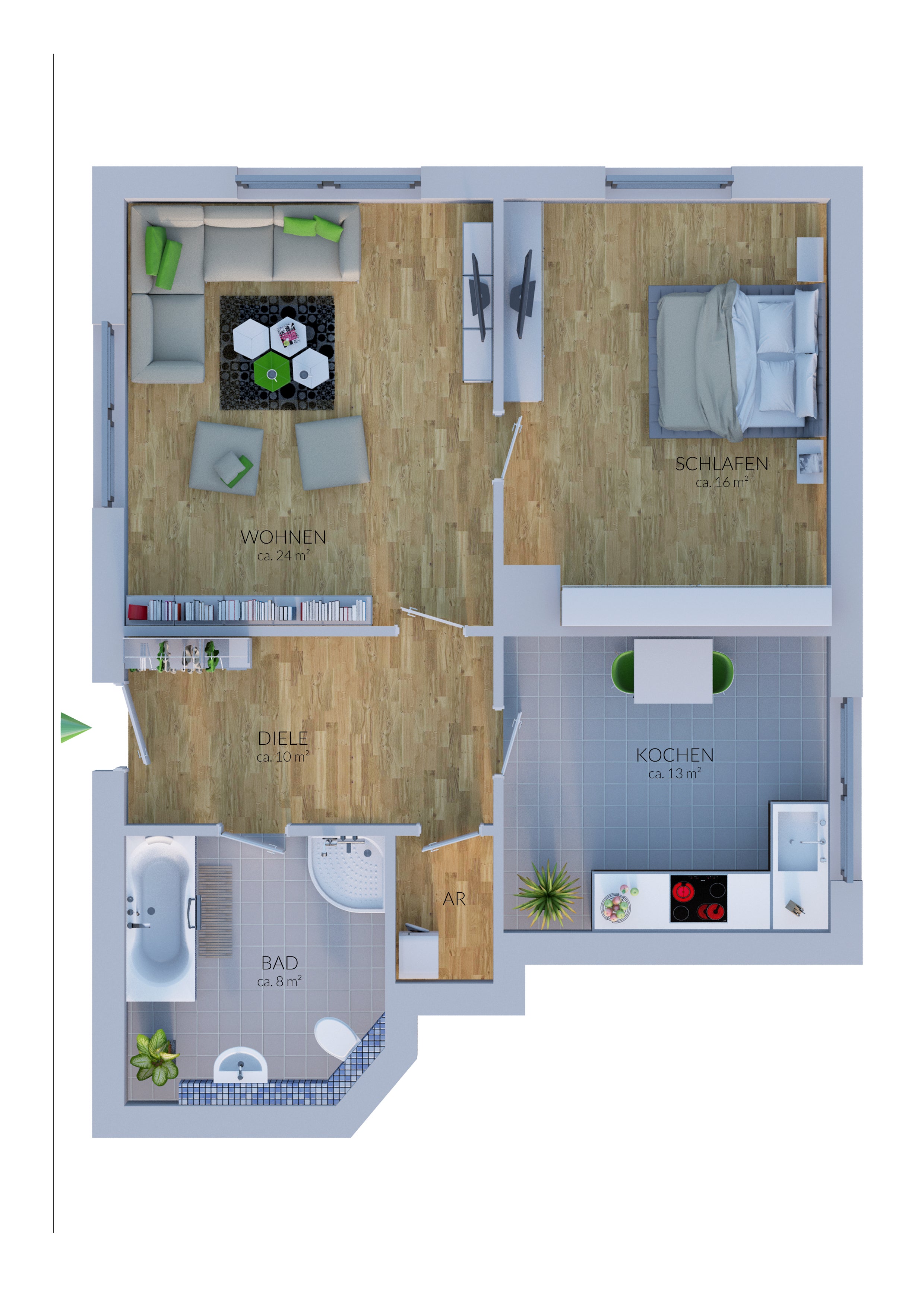 Wohnung Hersvelder Straße in Leipzig