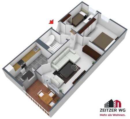 Wohnung Sebald-Waldstein-Straße in Zeitz