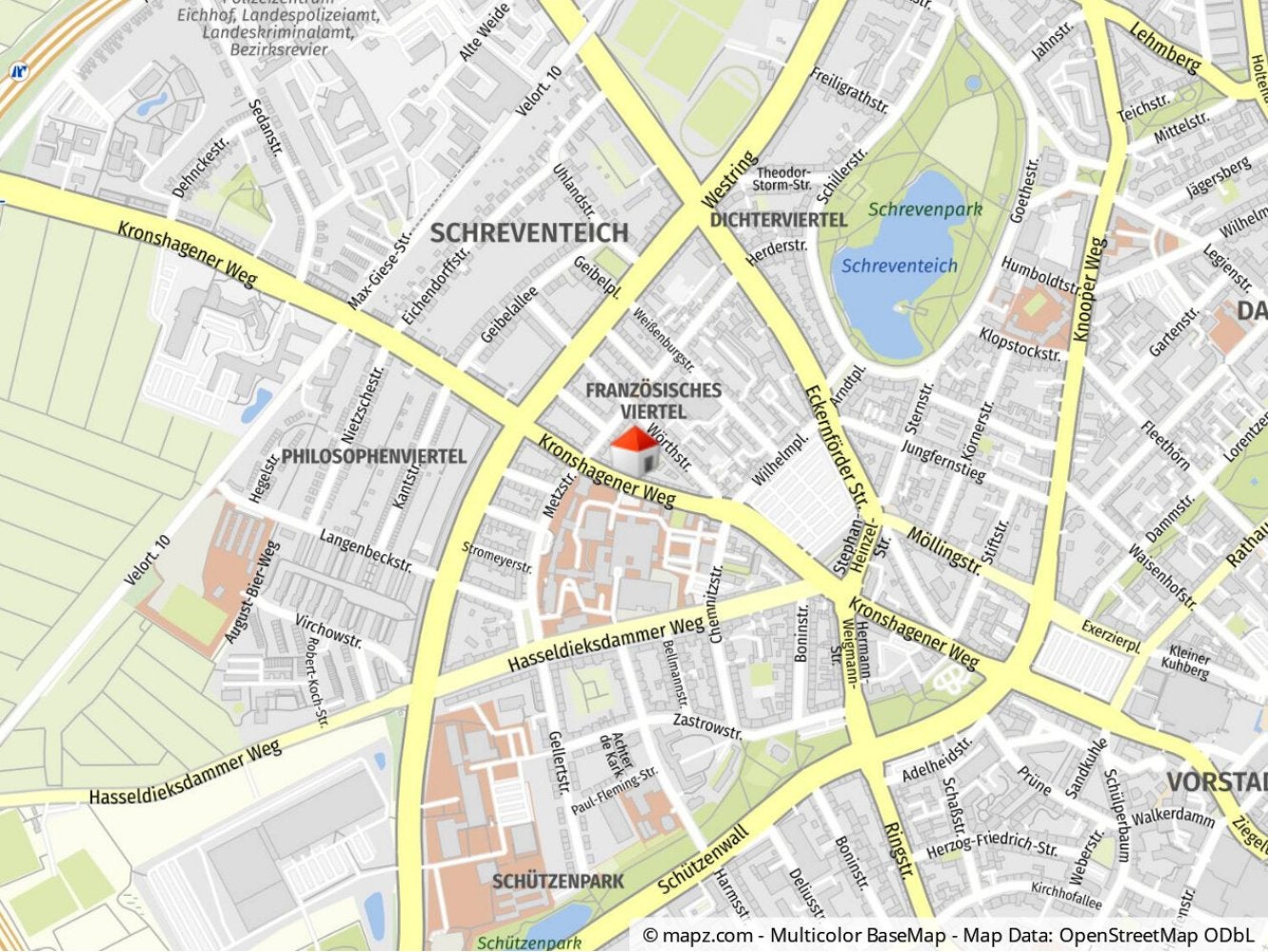 Wohnung Kronshagener Weg in Kiel