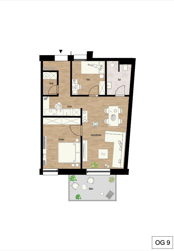 Wohnung Bahnhofstraße in Weiher