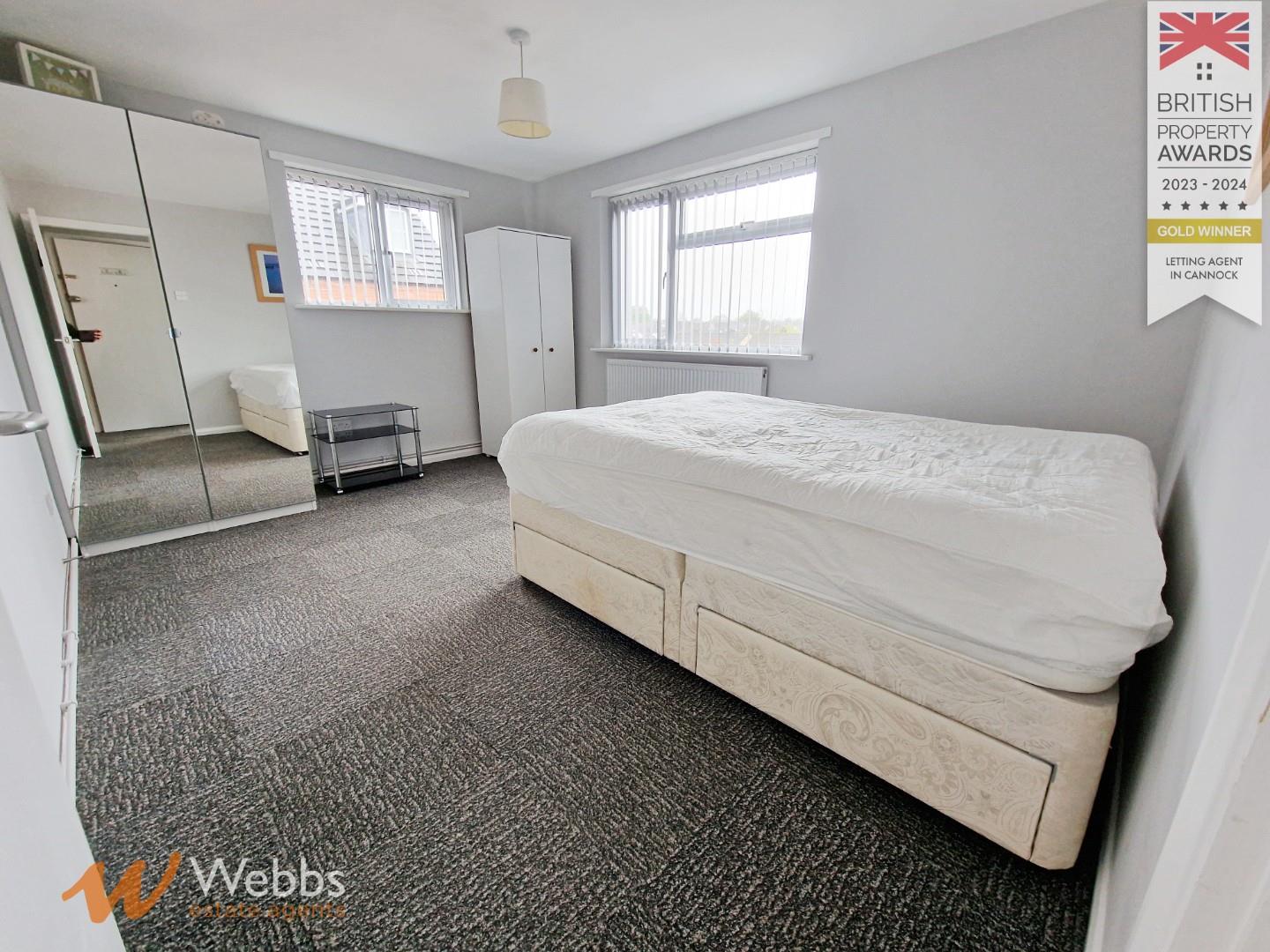 Flat Cannock Road in Cannock Chase