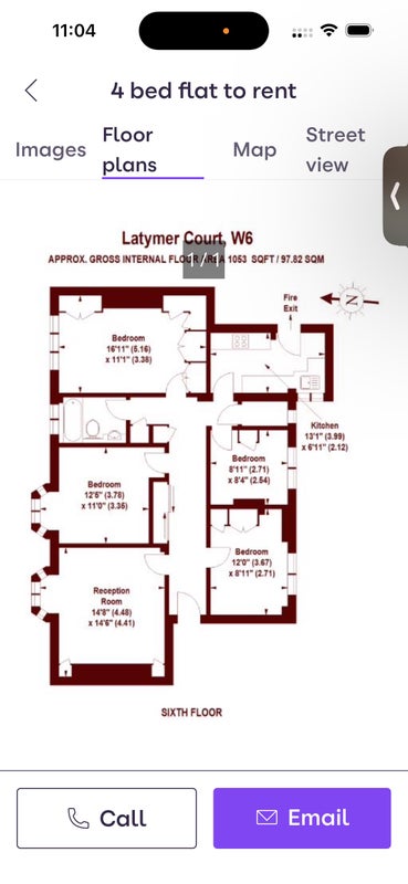 Room Brook Green in Greater London