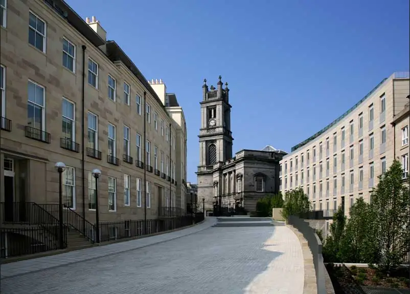 Flat Fettes Row in City of Edinburgh