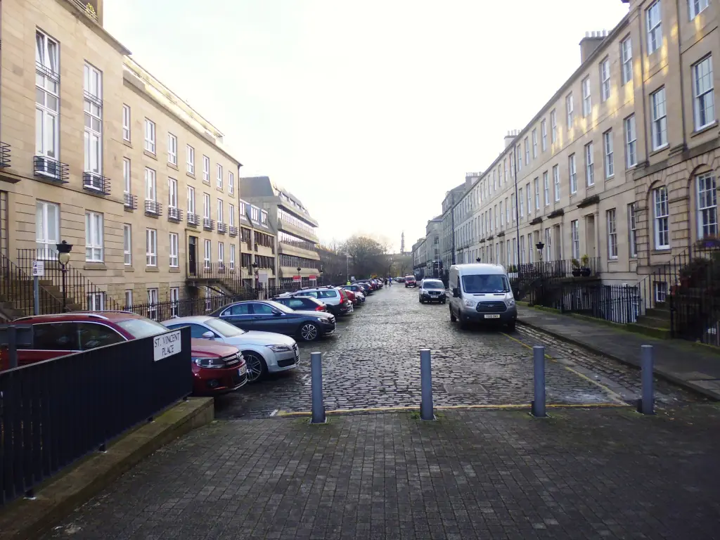 Flat Fettes Row in City of Edinburgh