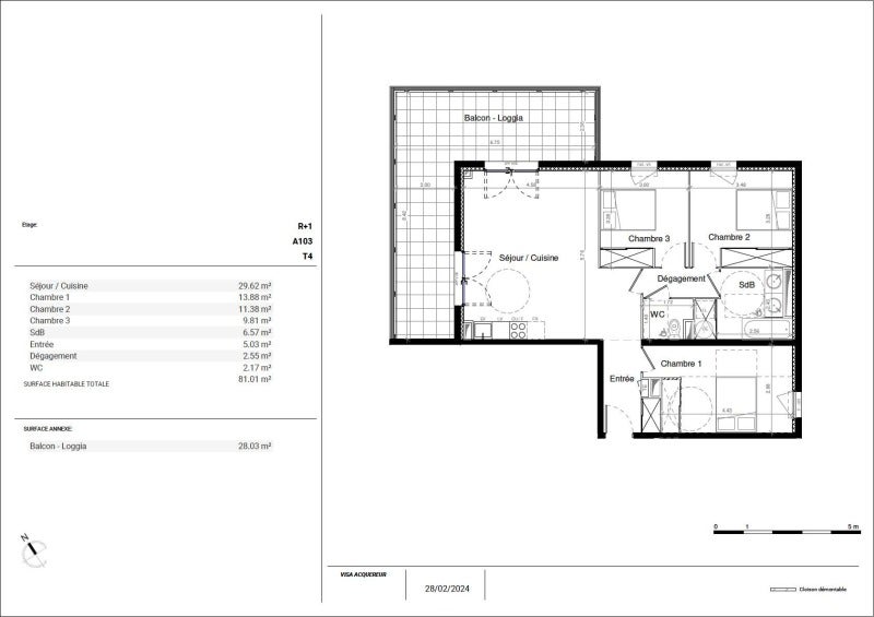 Appartement Route d'Avignon à Nîmes